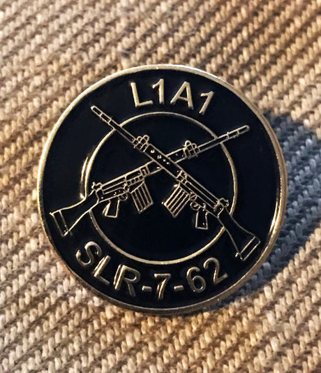 SLR 7.62 Pin Badge