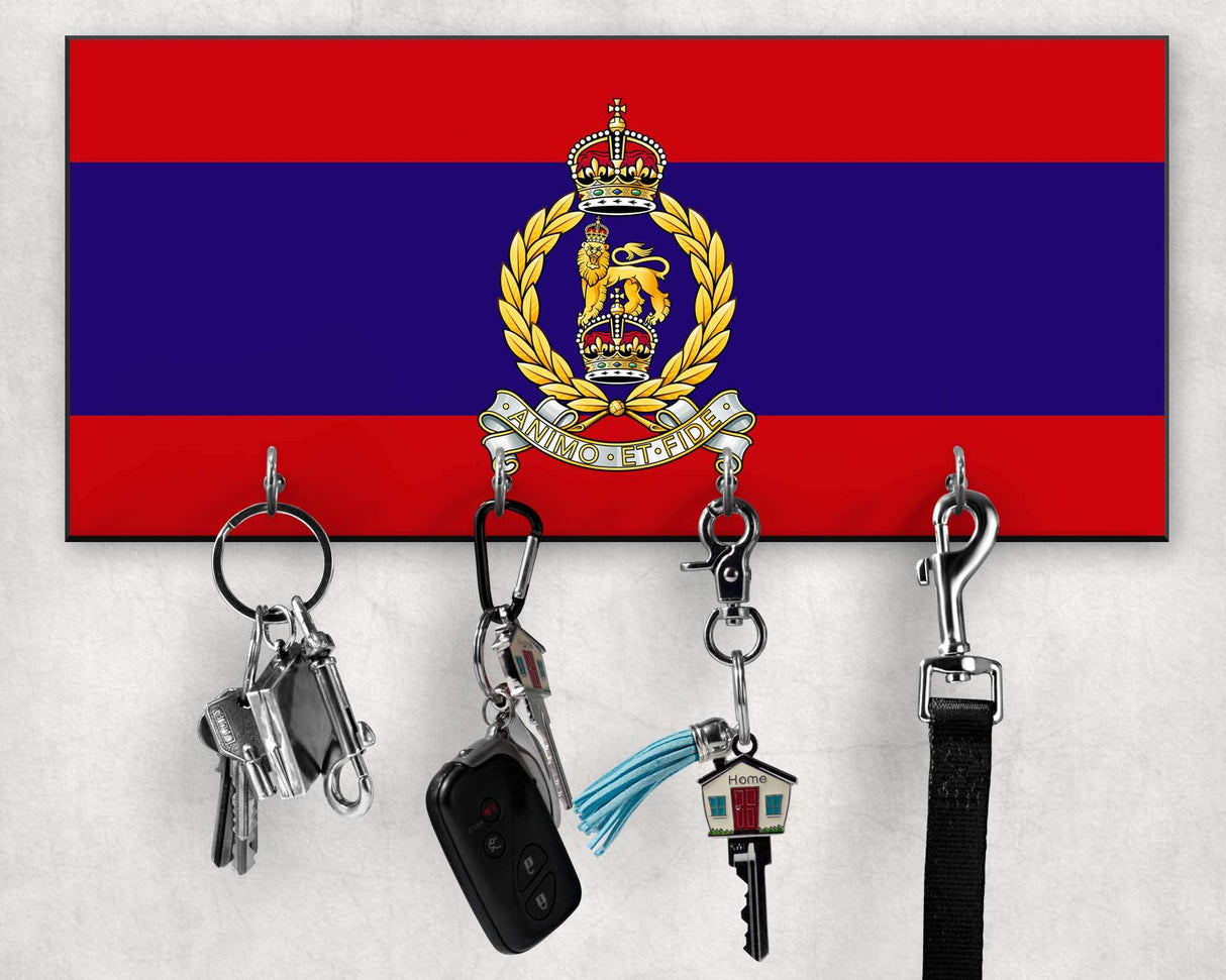 Adjutant General's Corps - Wooden Key/Beret Hook (New King's Crown)
