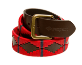 ADJUTANT GENERAL'S CORPS ( AGC )LEATHER POLO BELT