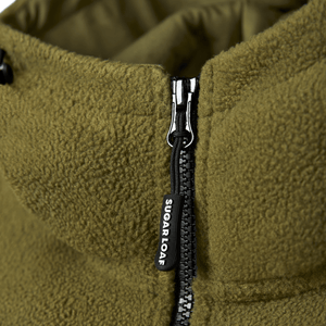 Sugar Loaf Shepherd Polar Fleece Hoodie - Khaki