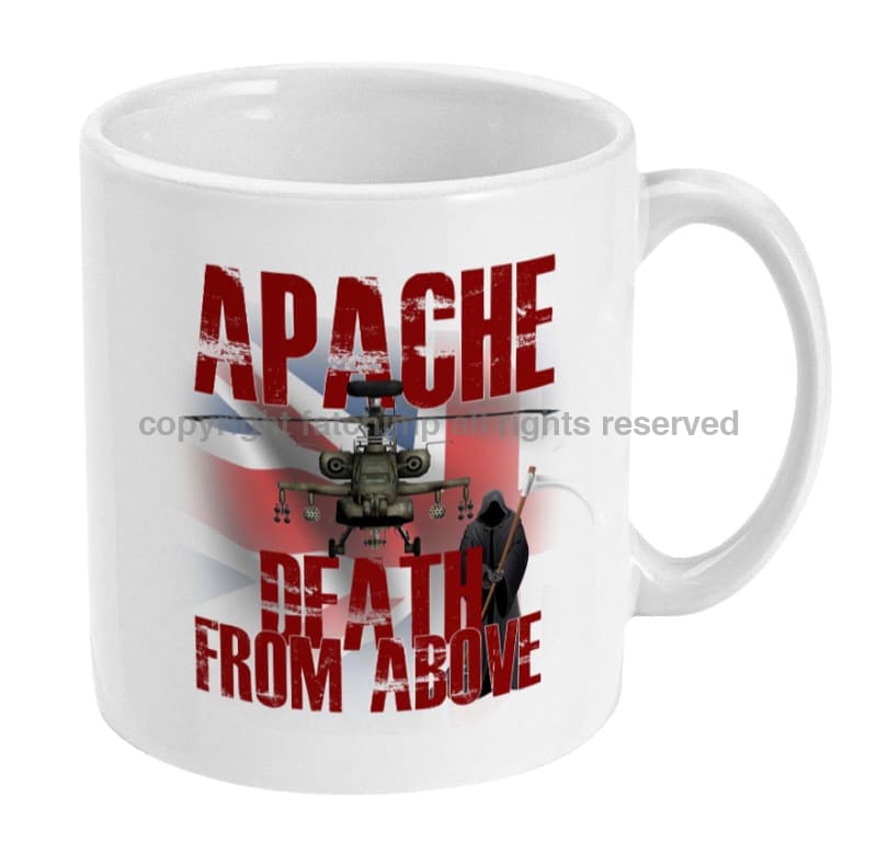APACHE DEATH FROM ABOVE Ceramic Mug