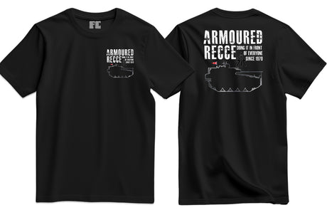 Armoured Recce Doing It In Front of Everyone Double Print T-Shirt