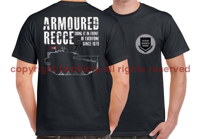 Armoured Recce Doing It In Front of Everyone Double Print T-Shirt