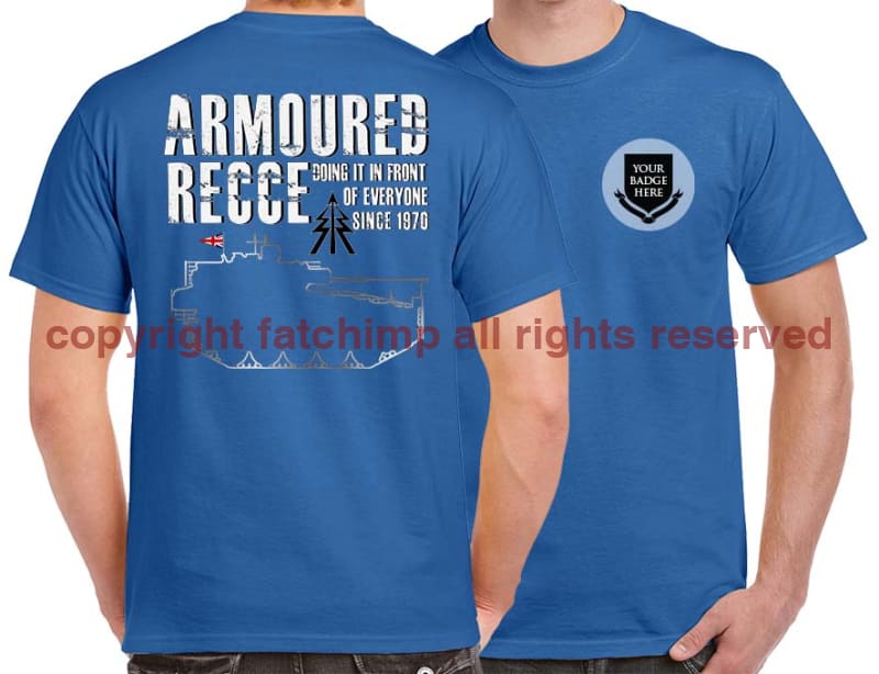 Armoured Recce Doing It In Front of Everyone Double Print T-Shirt