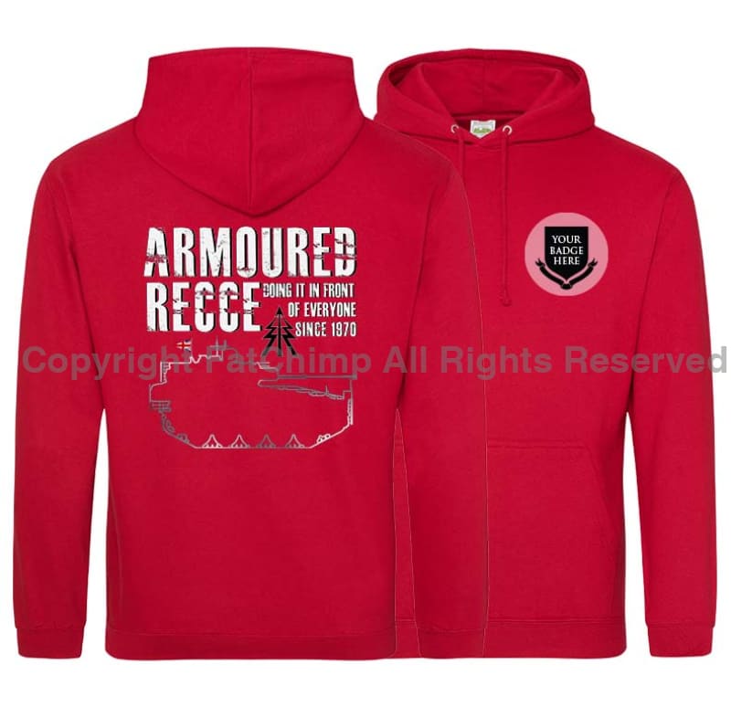 Armoured Recce Doing It In Front of Everyone Double Side Printed Hoodie