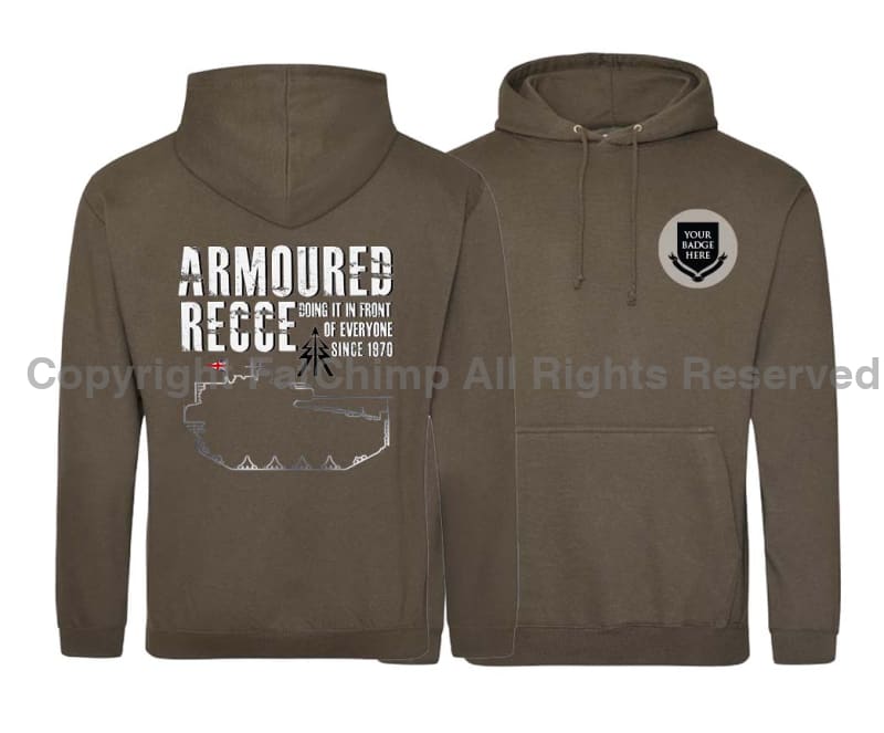 Armoured Recce Doing It In Front of Everyone Double Side Printed Hoodie