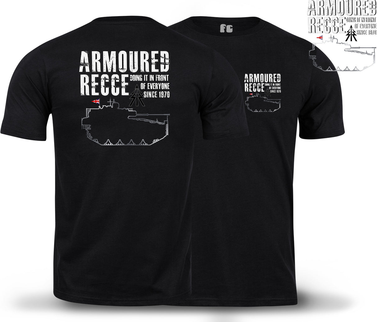 Armoured Recce Doing It In Front of Everyone Double Print T-Shirt