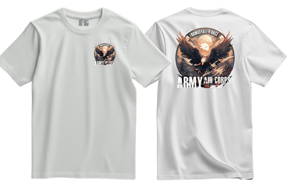 Army Air Corps Formidable Force Double Print T-Shirt
