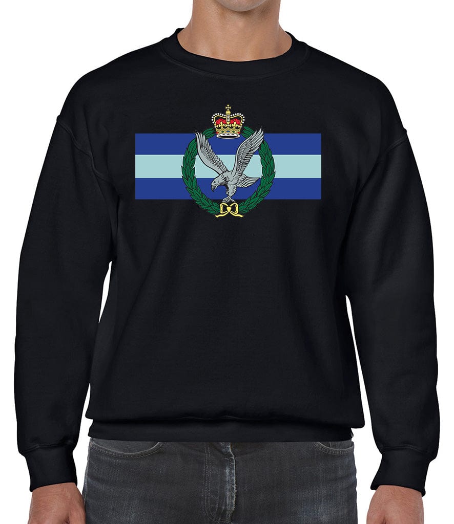 Army Air Corps AAC Front Printed Sweater