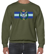 Army Air Corps AAC Front Printed Sweater