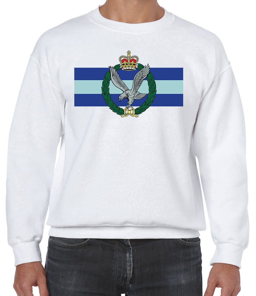 Army Air Corps AAC Front Printed Sweater