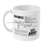 ARMY BE THE BEST SA80 Spec Ceramic Mug