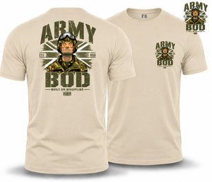Army Bod - Built on Discipline Double Print T-Shirt