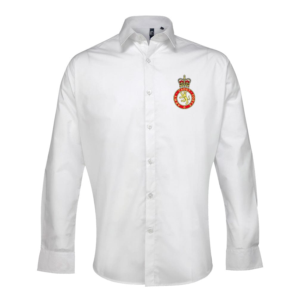 Army Cadet Force Embroidered Long Sleeve Oxford Shirt