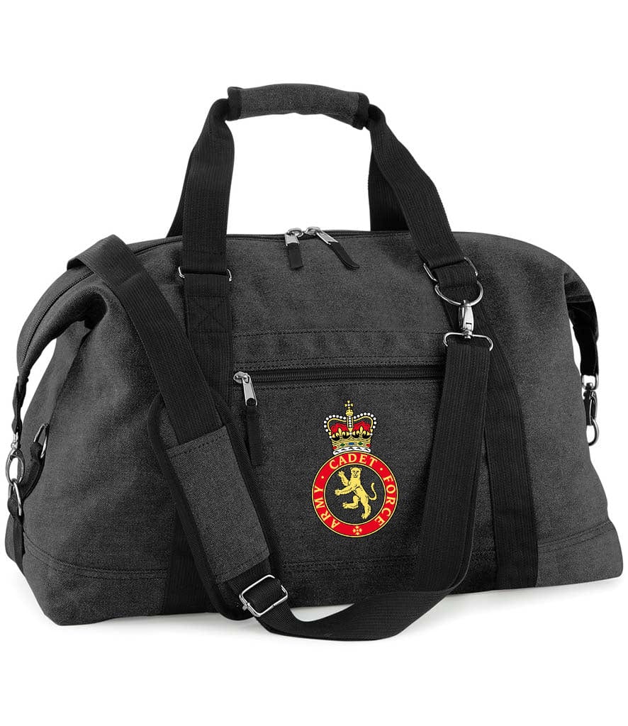 Army Cadet Force Vintage Canvas Satchel