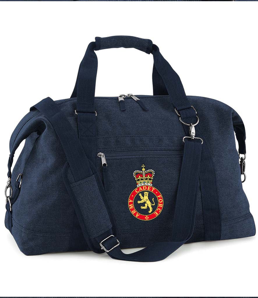 Army Cadet Force Vintage Canvas Satchel