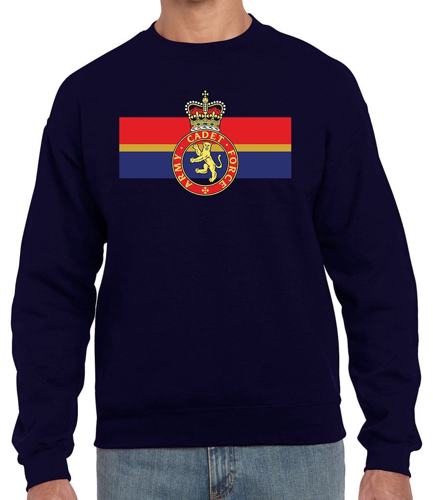 Army Cadet Force Front Printed Sweater