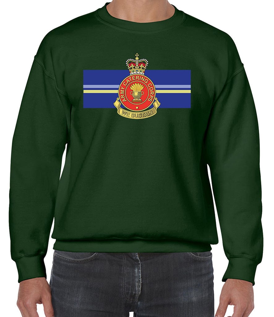 Army Catering Corps Front Printed Sweater