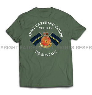 Army Catering Corps Veteran Printed T-Shirt