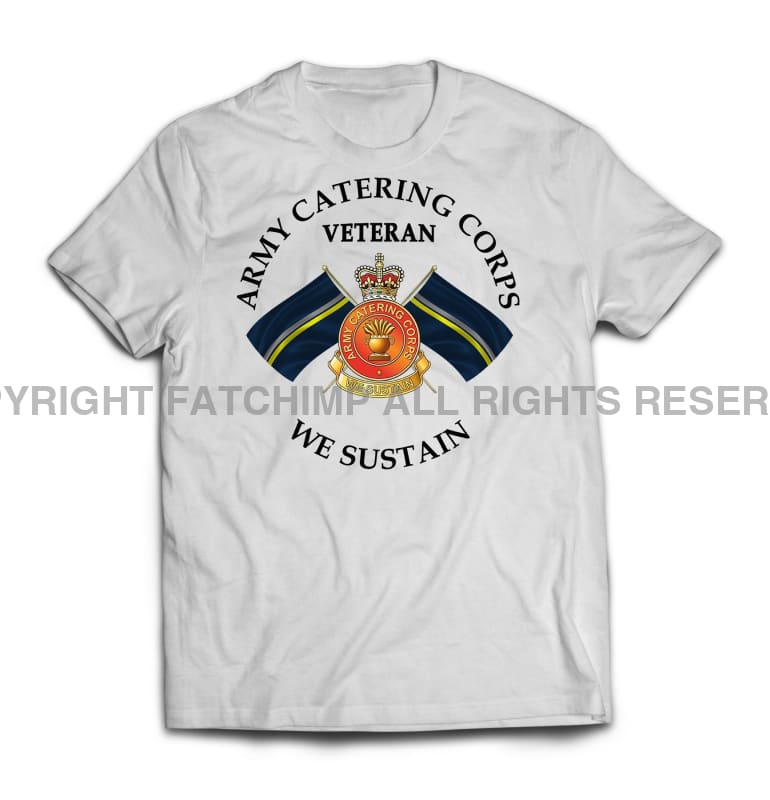 Army Catering Corps Veteran Printed T-Shirt