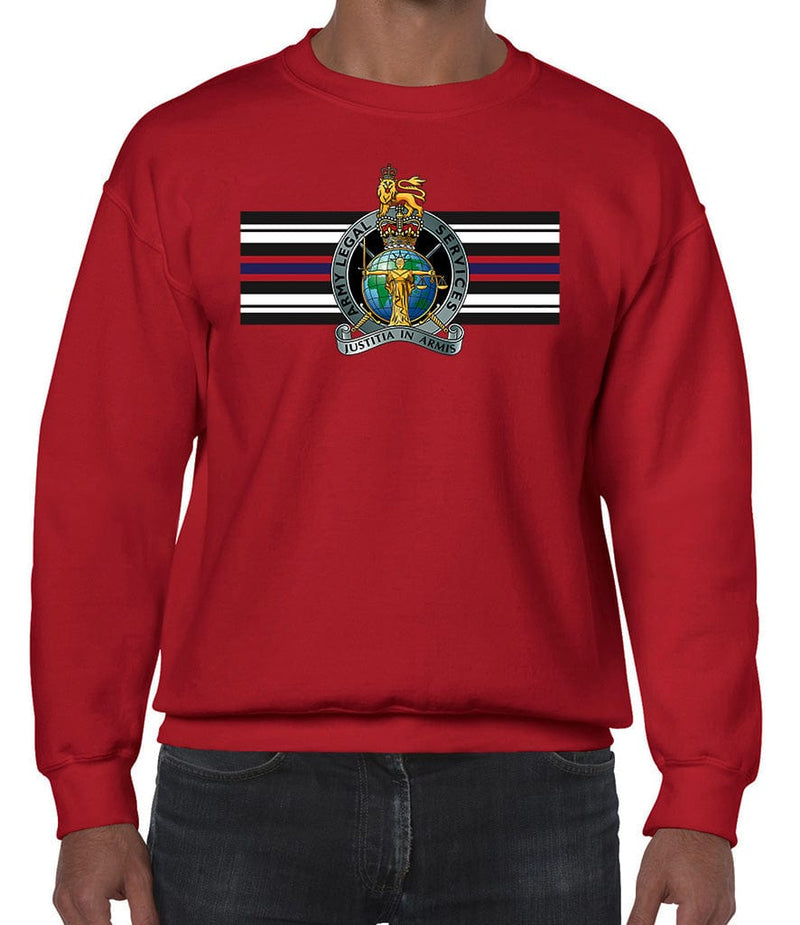 Army Legal Services ALS Front Printed Sweater