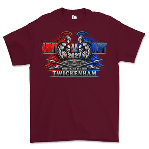 Army V Navy 2027 Gladiators Printed T-Shirt