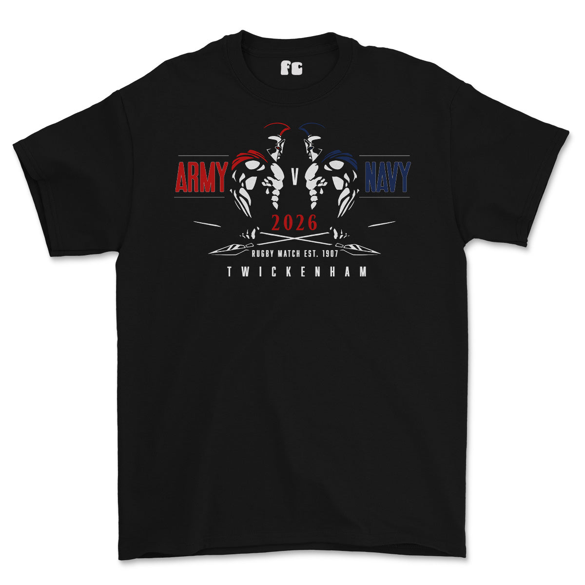 Army V Navy 2026 Gladiators Printed T-Shirt