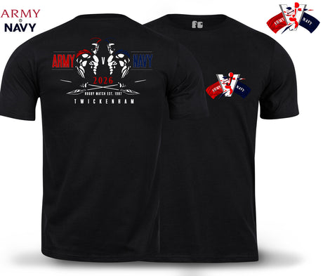 Army v Navy Rugby 2026 Double Print T-Shirt