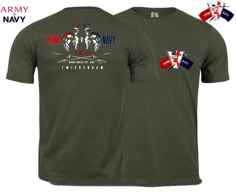 Army v Navy Rugby 2026 Double Print T-Shirt