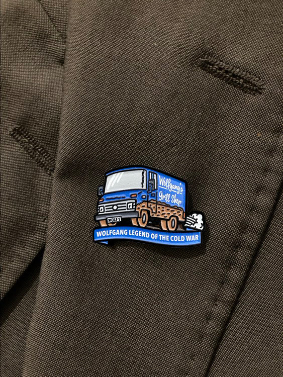 Wolfgang Pin Badge Cold War BAOR