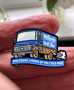 Wolfgang Pin Badge Cold War BAOR