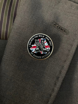 Operation Banner I Walked the Walk Pin Badge Northern Ireland