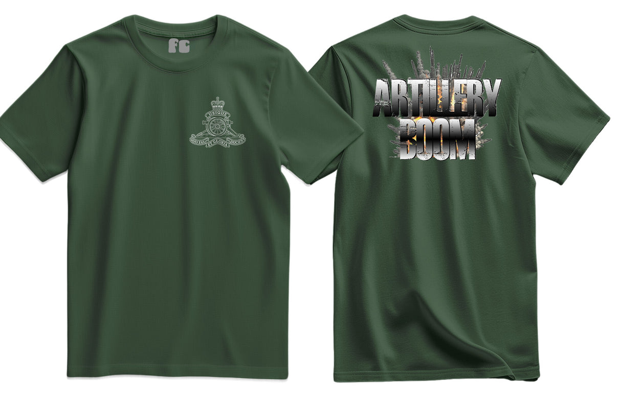 Royal Artillery Boom Double Print T-Shirt