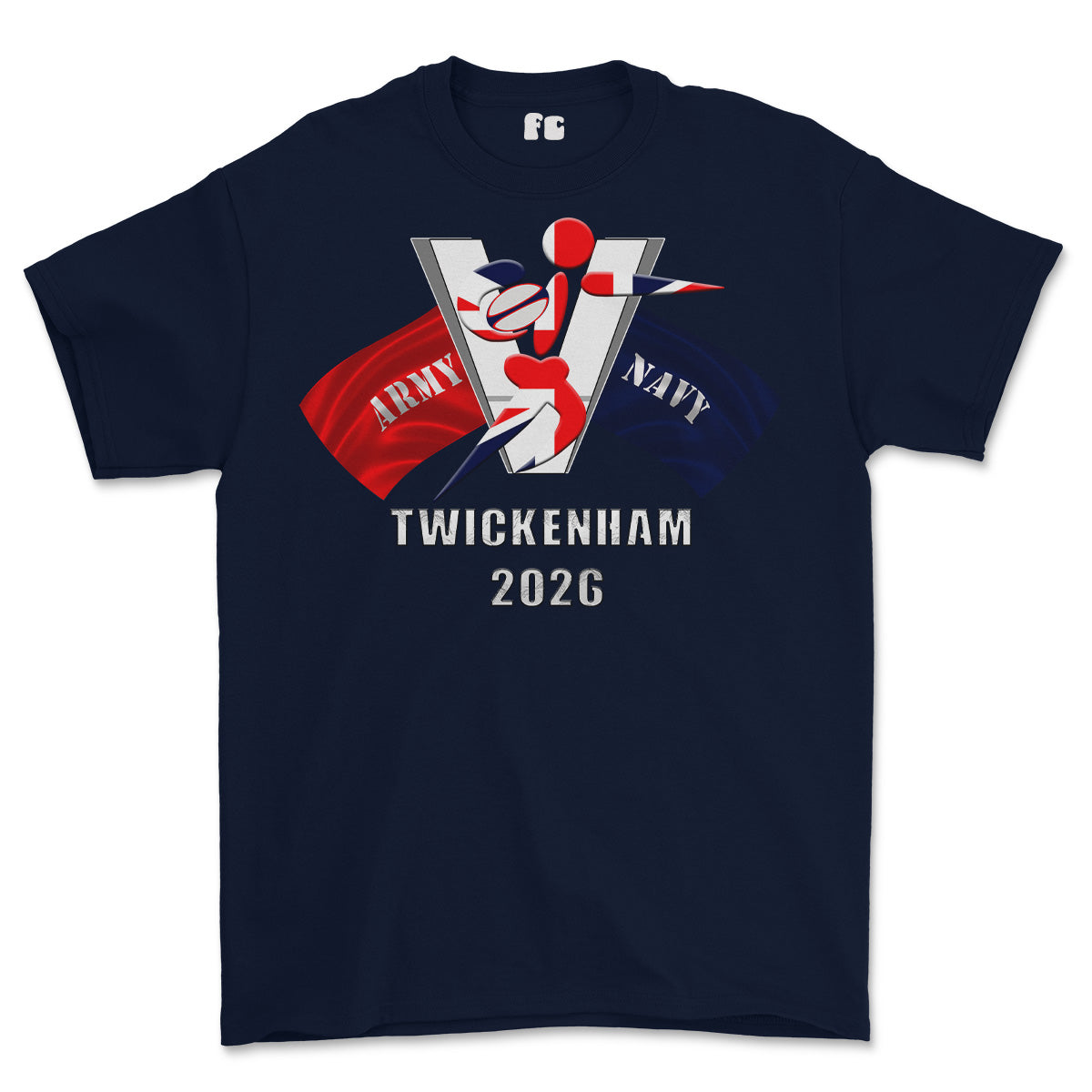 Army V Navy 2026 Twickenham Printed T-Shirt