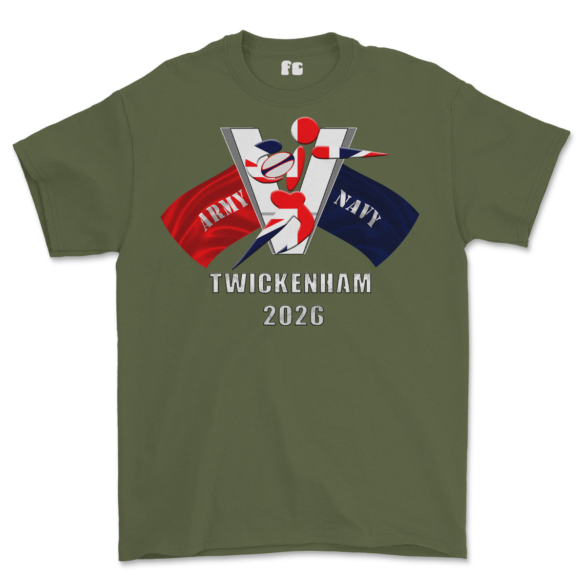 Army V Navy 2026 Twickenham Printed T-Shirt