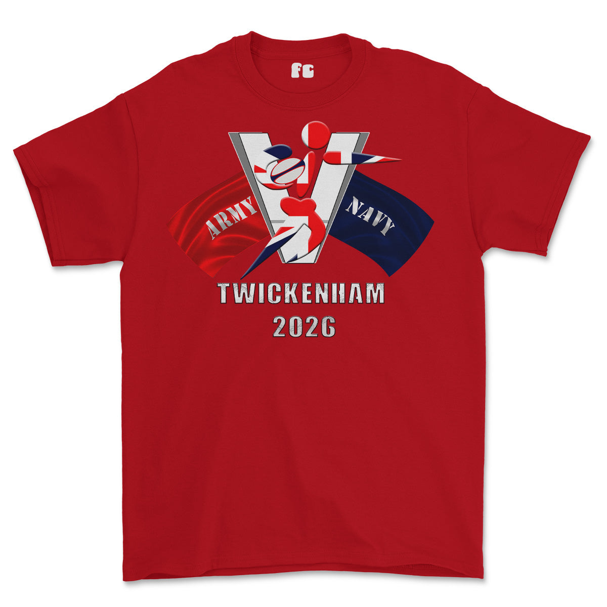 Army V Navy 2026 Twickenham Printed T-Shirt
