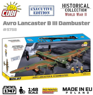 Avro Lancaster Bomber BIII Dambusters brick plane model