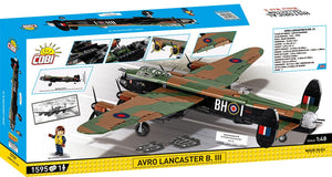 Avro Lancaster Bomber Mk. III brick plane model 