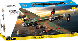 Avro Lancaster Bomber Mk. III brick plane model 