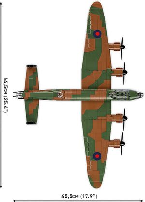Avro Lancaster Bomber Mk. III brick plane model 