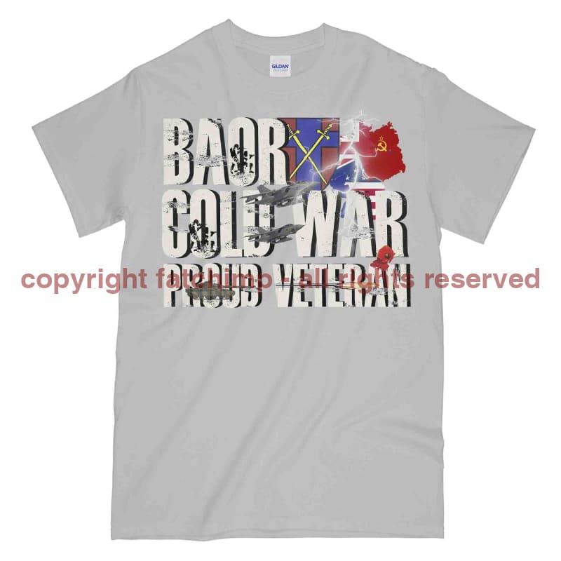 BAOR Cold War Veteran Printed T-Shirt