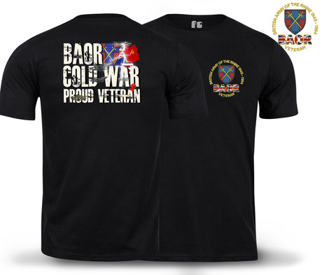 BAOR Cold War Veteran Double Print T-Shirt