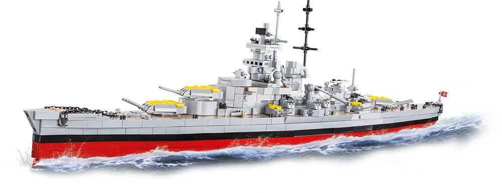 Battleship Gneisenau brick model - COBI 4835 - 2417 bricks