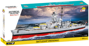 Battleship Gneisenau brick model - COBI 4835 - 2417 bricks