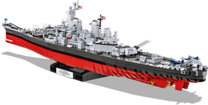 USS Missouri Battleship brick model - COBI 4837 - 2640 Bricks