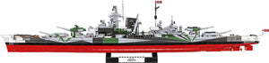 Battleship Tirpitz brick model - COBI 4839 - 2910 Bricks