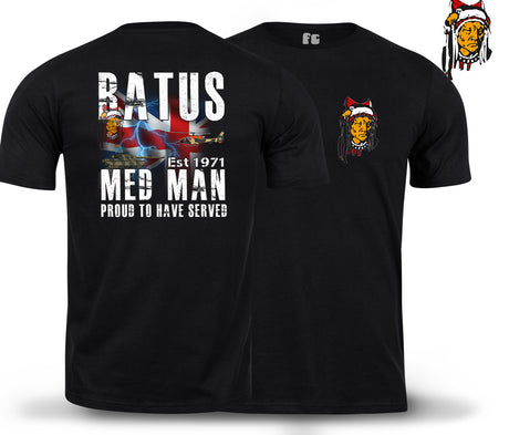 Batus Med-Man Veteran Double Print T-Shirt