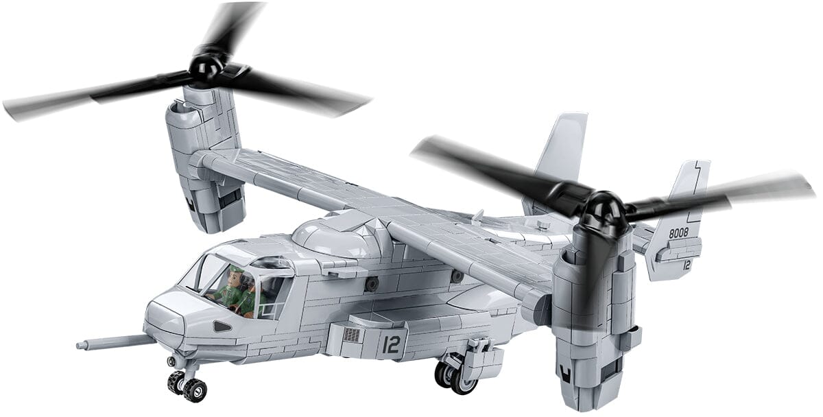Bell Boeing V-22 Osprey tiltrotor brick model - COBI 5836 - 1090 bricks