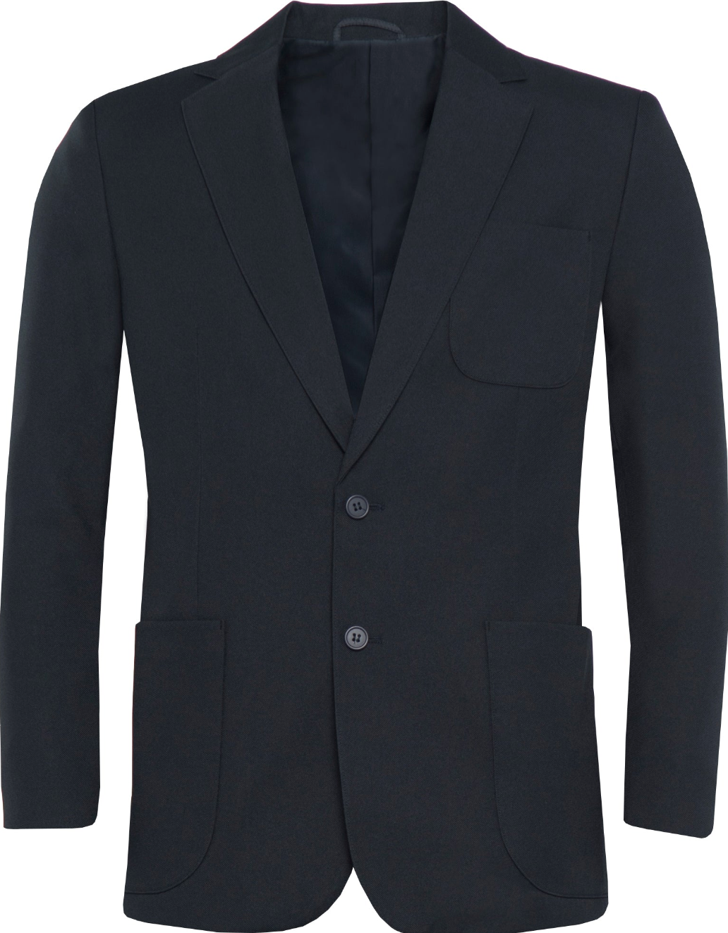 Men's Blazer - No Embroidered Logo