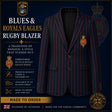 The Blues and Royals Eagles Rugby Blazer